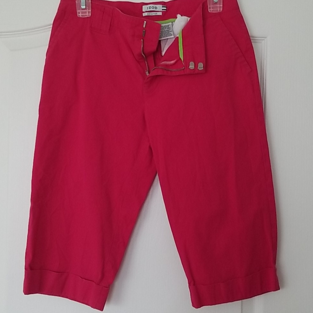 Hot pink capris